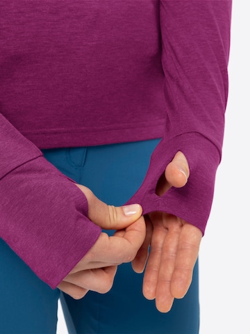 VAUDE Functioneel shirt 'Sveit' in Lila