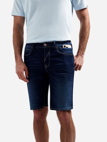 Regular Pantalon No Excess en bleu
