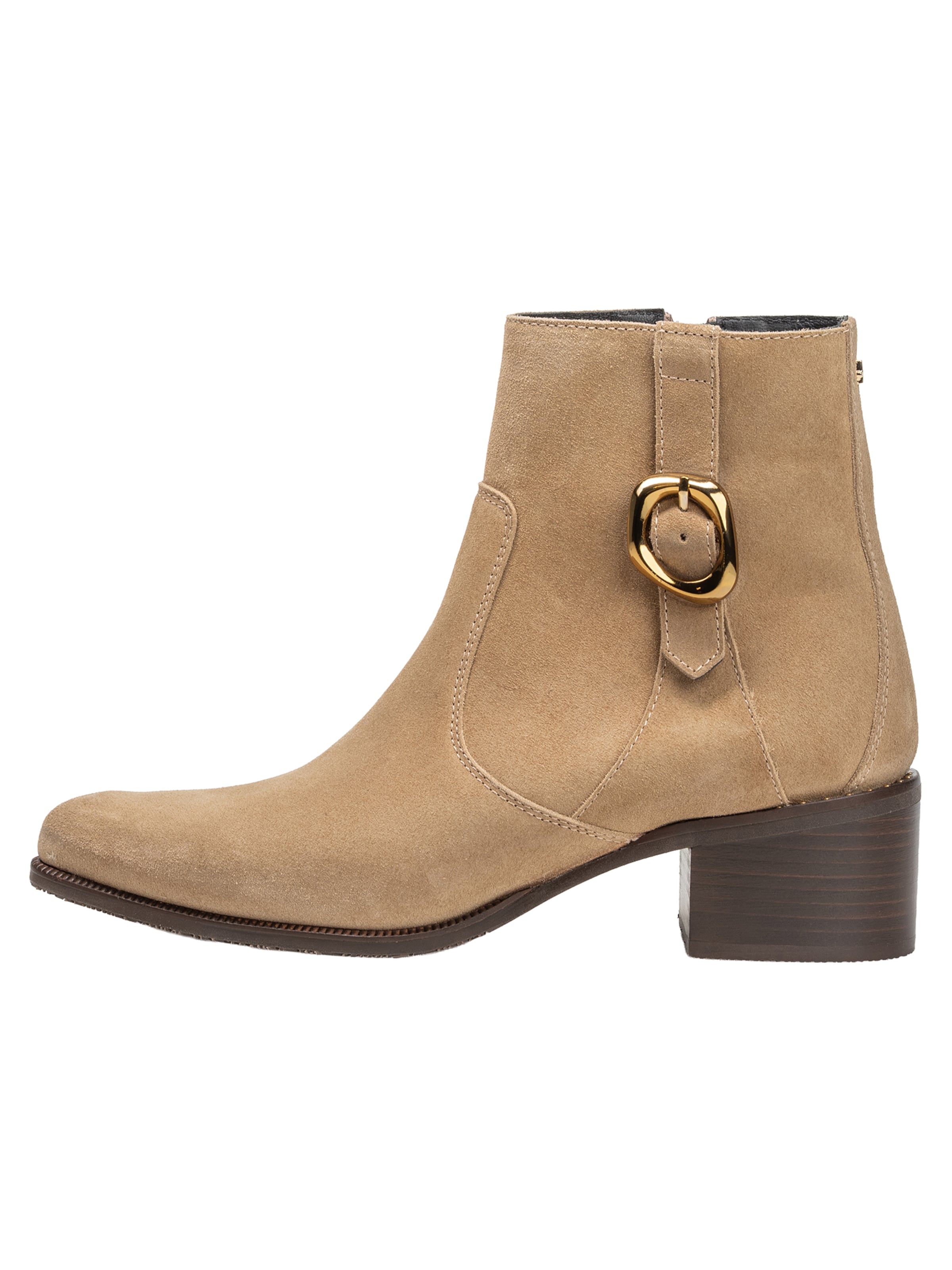 Ankle boots ' EVI 05 ' di Floris van Bommel in marrone: frontale