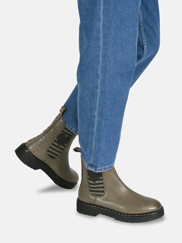 Crickit Chelsea boots 'Lenny' in Groen