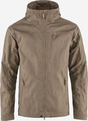 Fjällräven Outdoor jacket 'Sten' in Brown: front