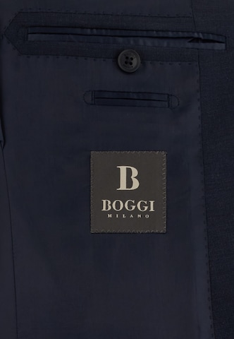 Coupe slim Veste de costume Boggi Milano en bleu