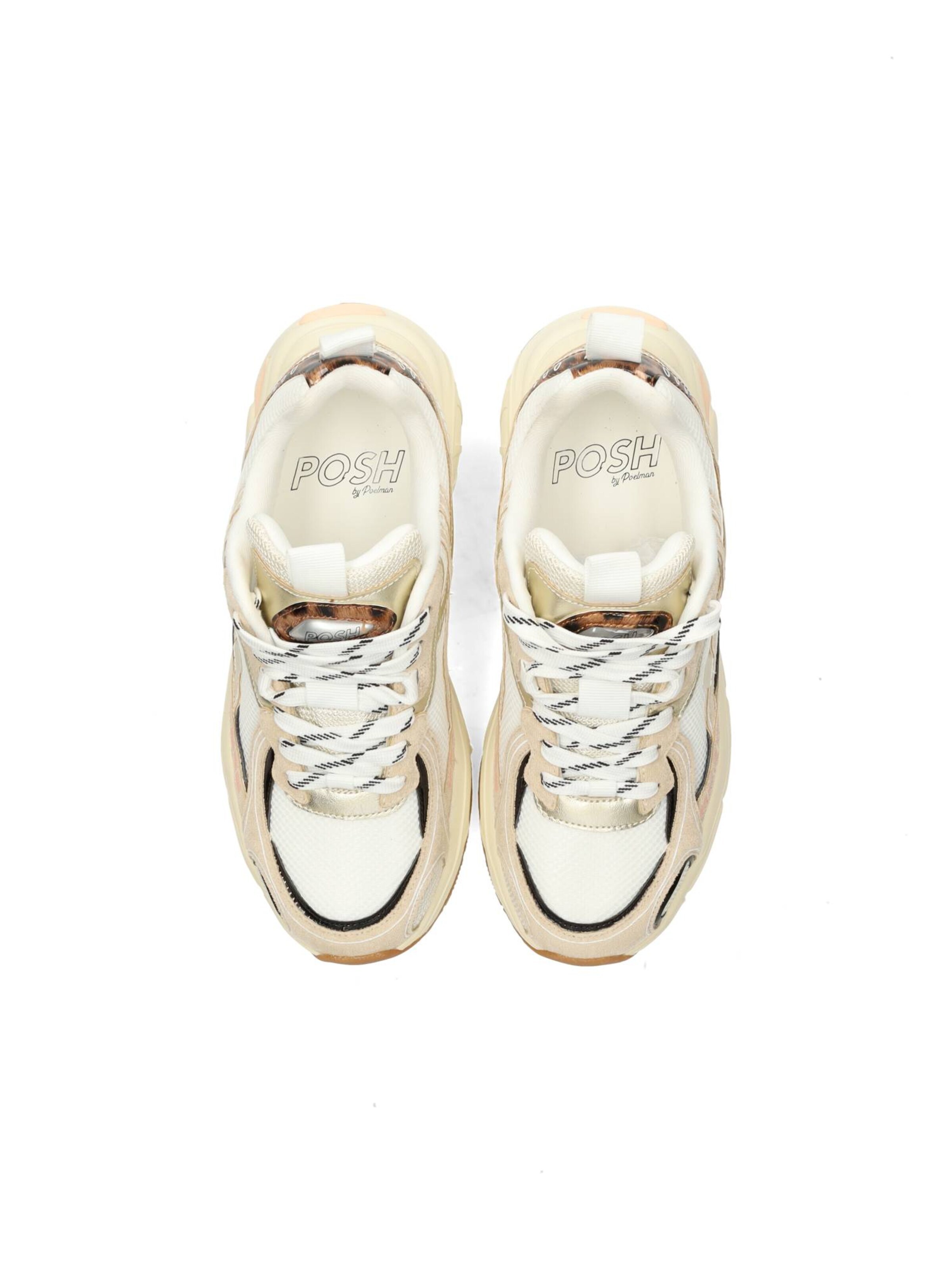 POSH by Poelman Sneakers laag 'Harper' in Wit
