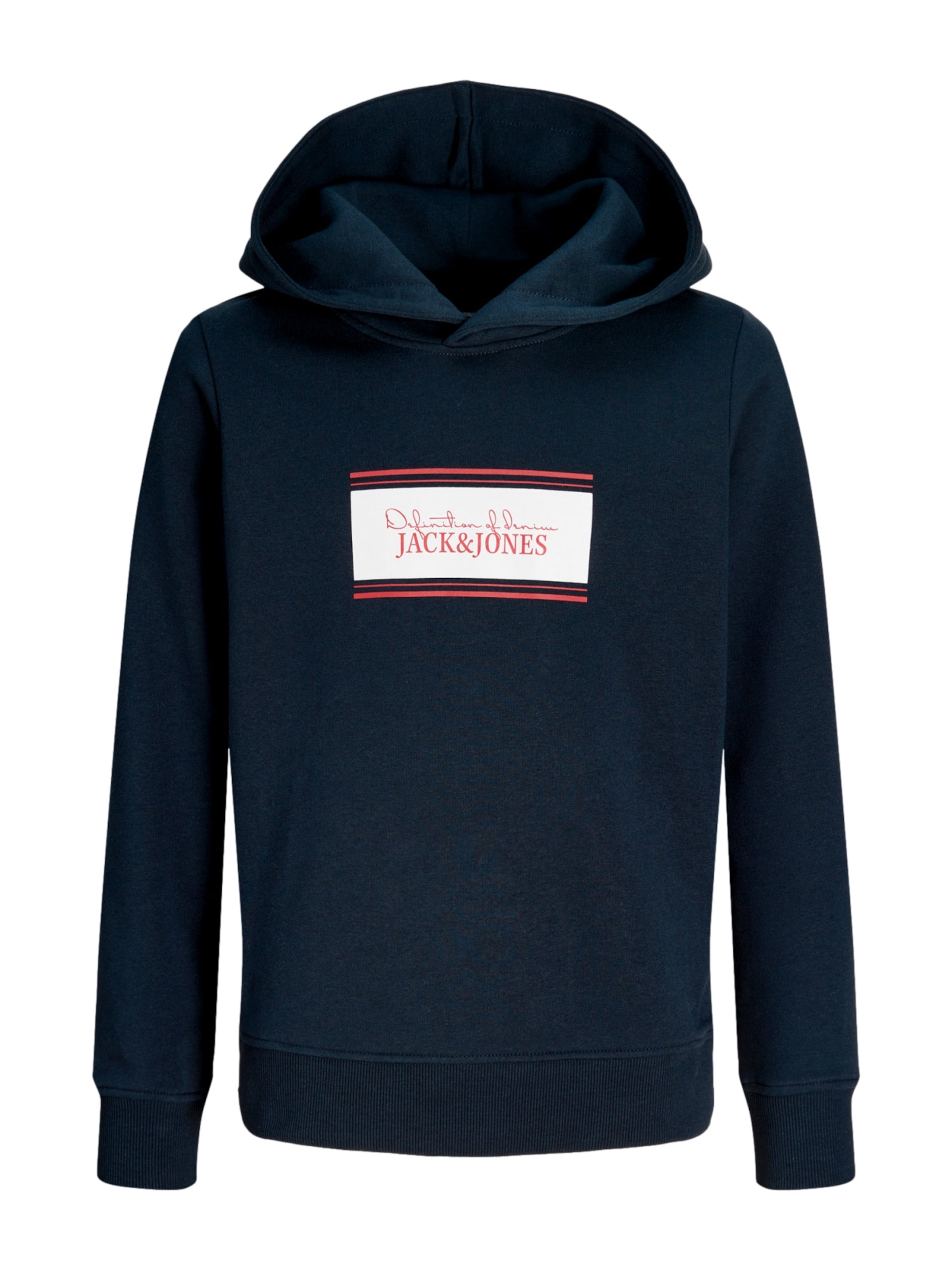 Jack & Jones Junior Sweatshirt 'JJBuster' i blå: framsida