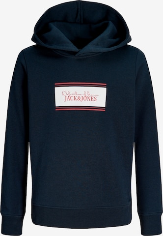 Jack & Jones Junior Sweatshirt 'JJBuster' i blå: framsida
