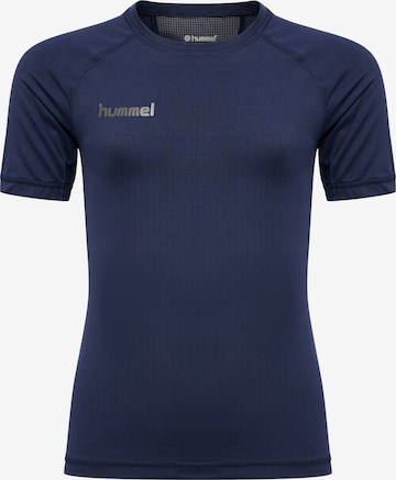 Hummel Functioneel shirt in Blauw: voorkant