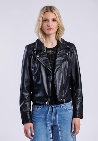 FREAKY NATION Tussenjas ' Savannah-FN SNZ ' in Zwart: voorkant