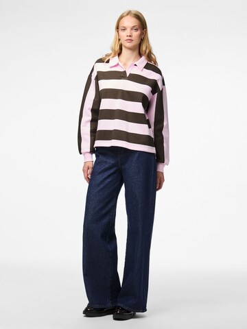 PIECES Shirts 'PCFilucca' i brun