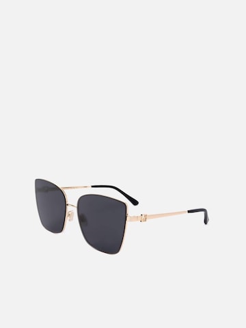 Lunettes de soleil JIMMY CHOO en noir : devant