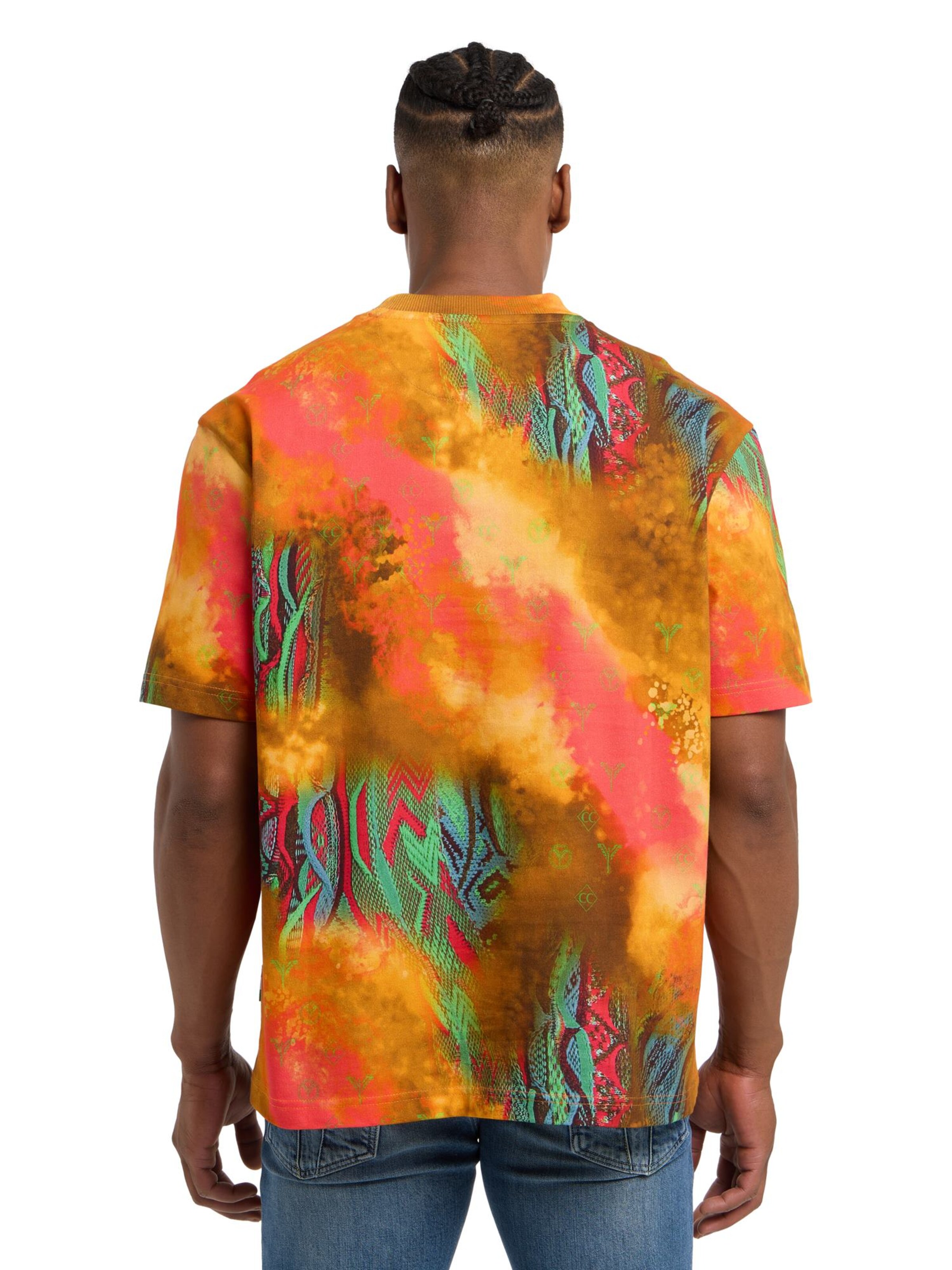 Carlo Colucci Shirt ' D'Inezo ' in Oranje