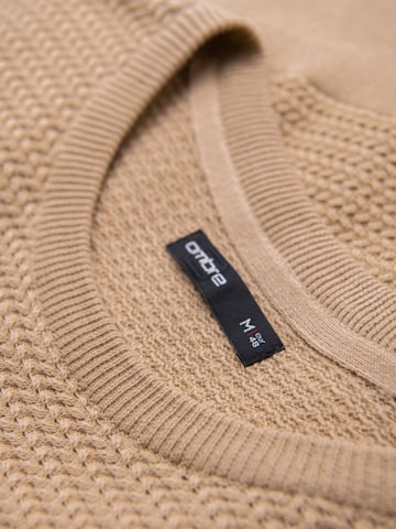 Ombre Sweater in Beige