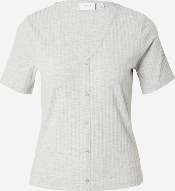 T-shirt 'RIBINI' VILA en gris : devant