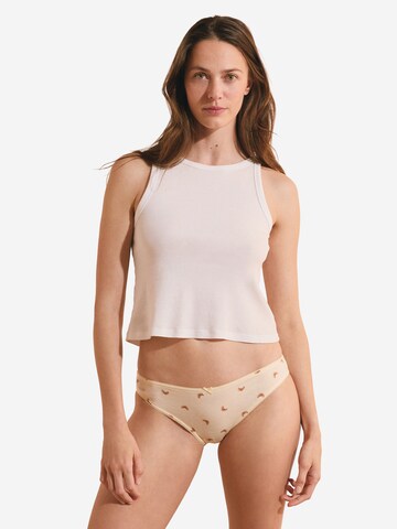 Slip 'Jackie' di ETAM in beige: frontale