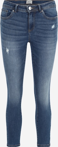 Only Petite Skinny Jeans 'WAUW' in Blauw: voorkant