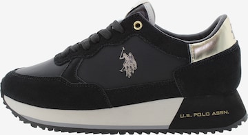 Sneaker bassa 'Sacha005' di U.S. POLO ASSN. in nero: frontale