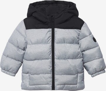 MANGO KIDS Winter Jacket 'Aldo' in Grey: front