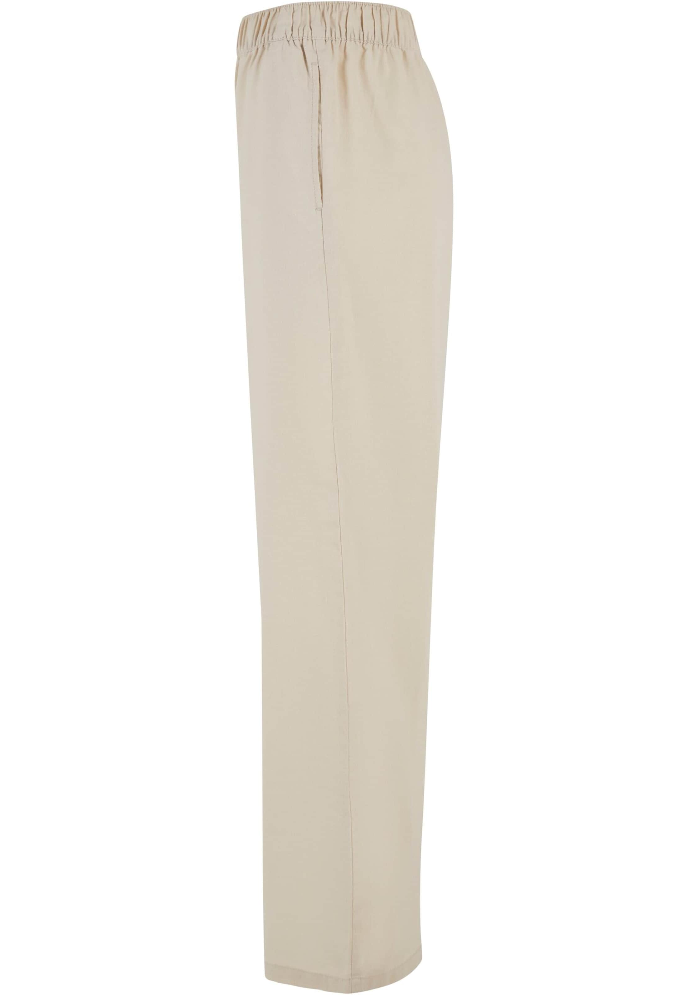 Urban Classics - Pierna ancha Pantalón en beige