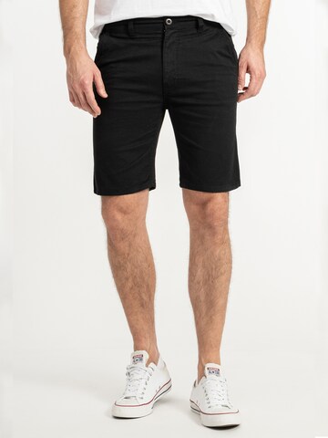 Rock Creek Regular Hose in Schwarz: Vorderseite
