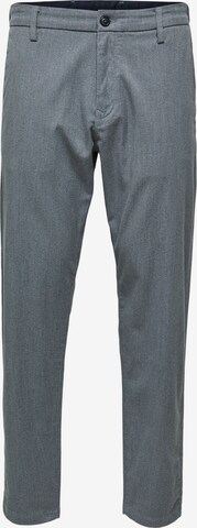 Tapered Pantaloni chino 'York' di SELECTED HOMME in grigio
