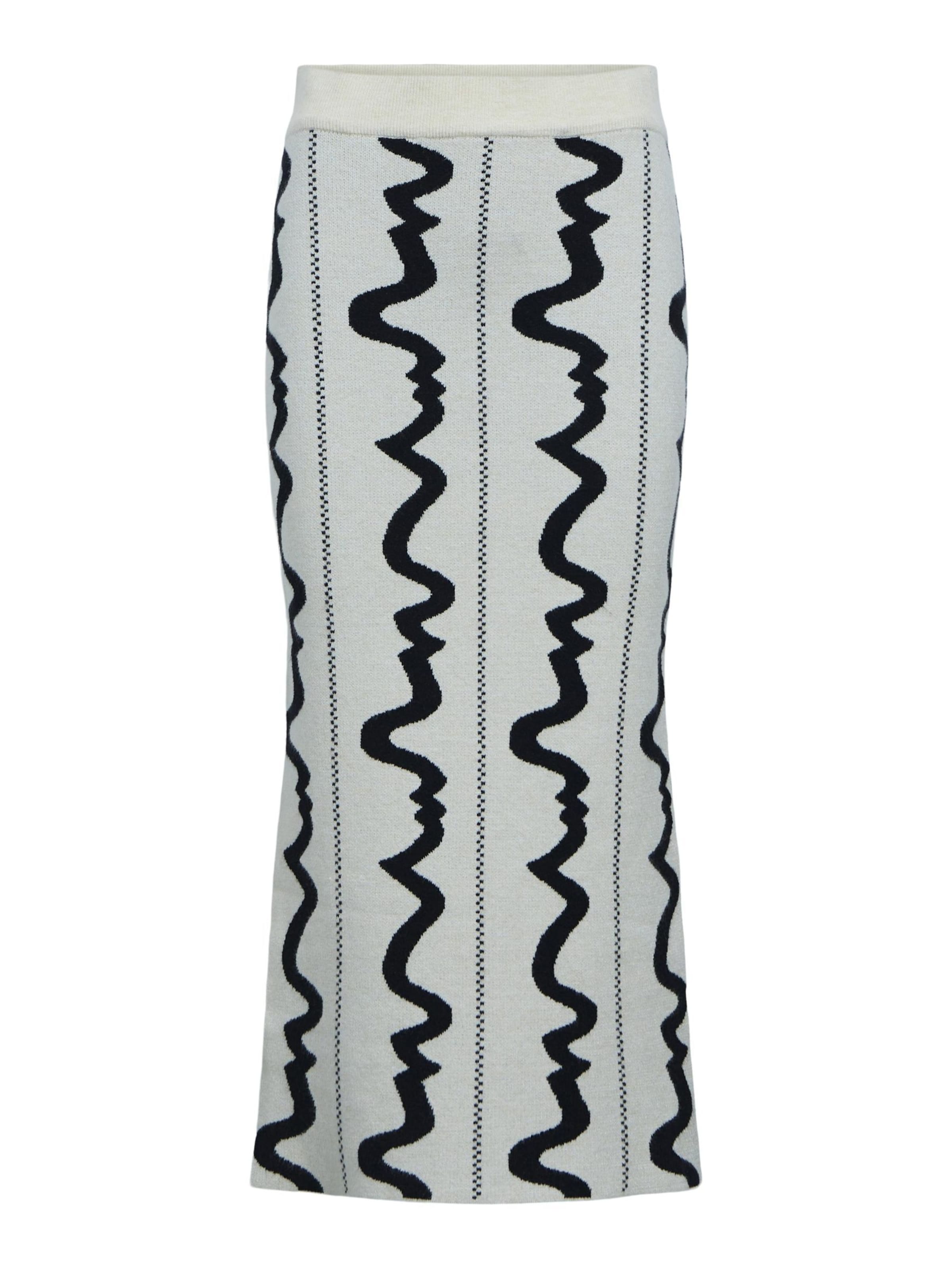 Jupe 'Ray' OBJECT en blanc : devant