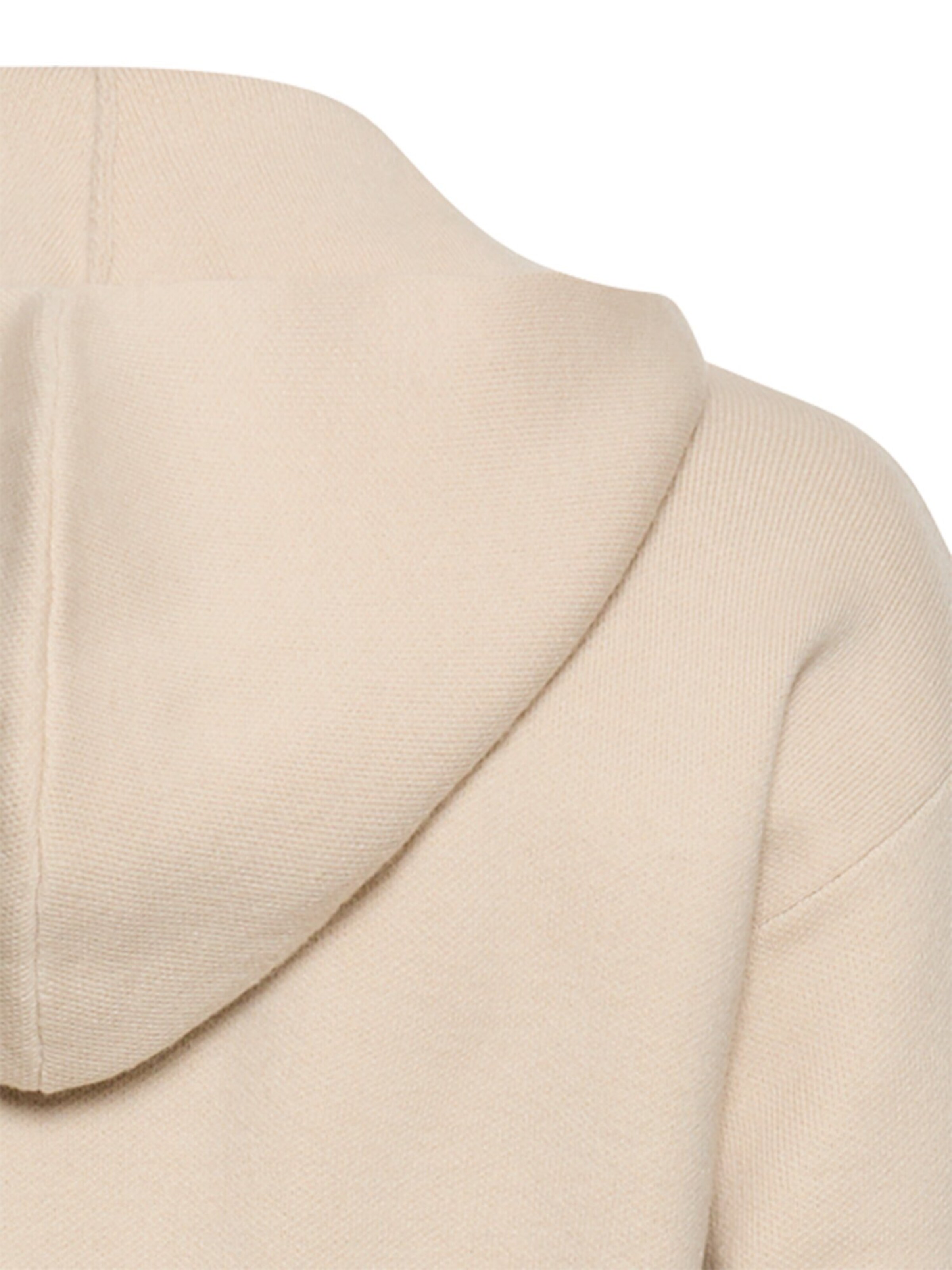 CAMEL ACTIVE Strickjacke mit Kapuze in Beige