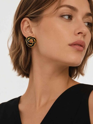 RteRme Náušnice 'Nimah Earrings' – černá: přední strana