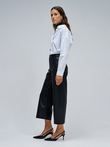 Wide Leg Pantalon 'True' Salsa Jeans en noir