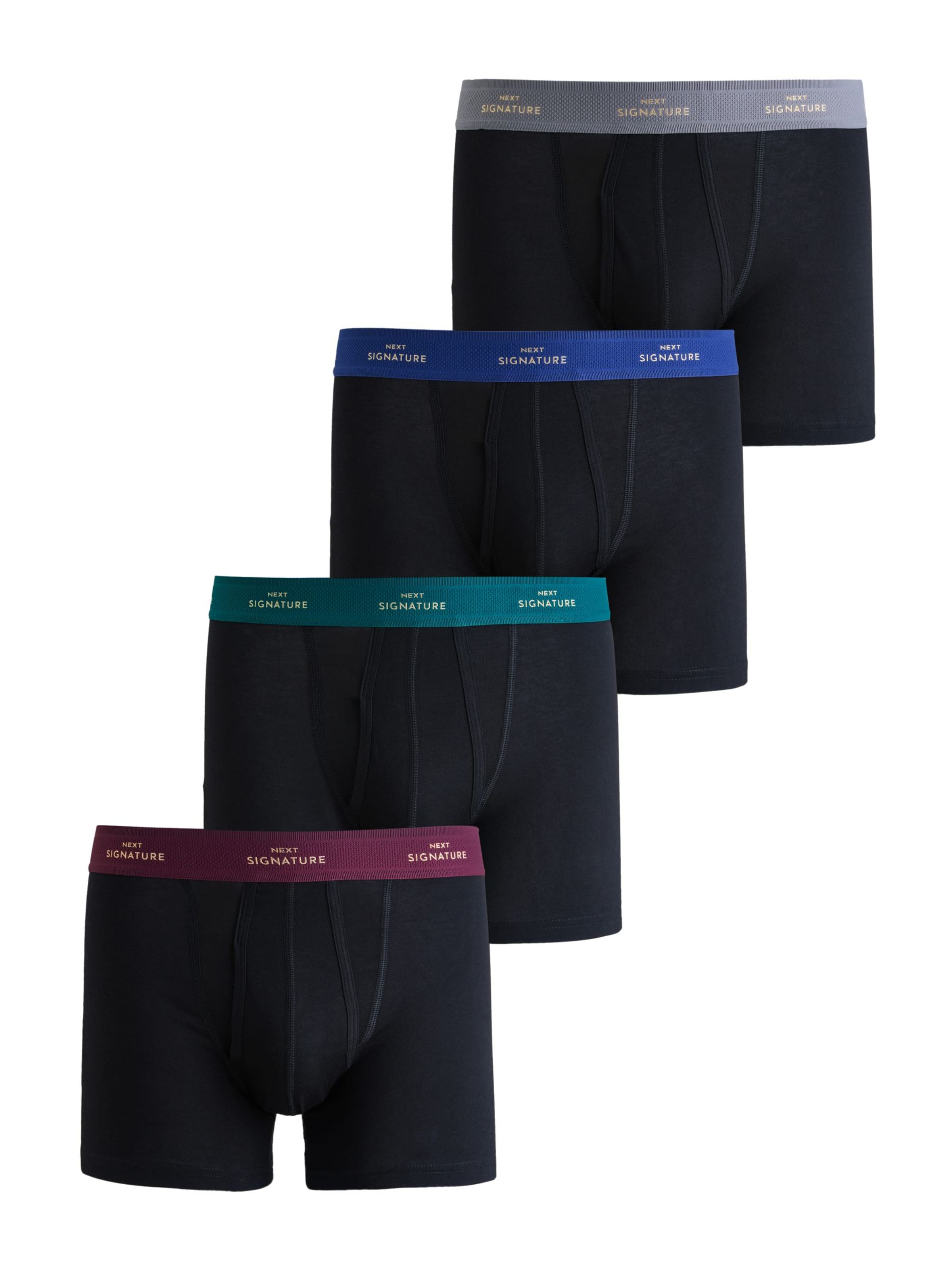 melns Next Bokseršorti: no priekšpuses