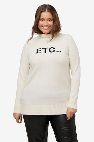 Ulla Popken Sweater in Beige: front