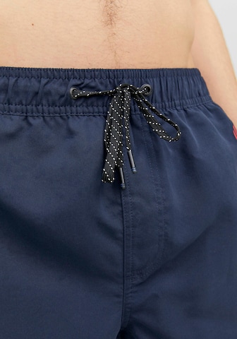 JACK & JONES Zwemshorts 'Fiji' in Blauw