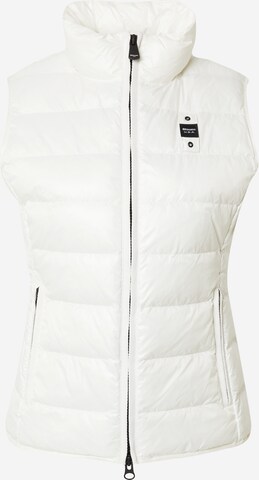 Blauer.USA Bodywarmer in Wit: voorkant