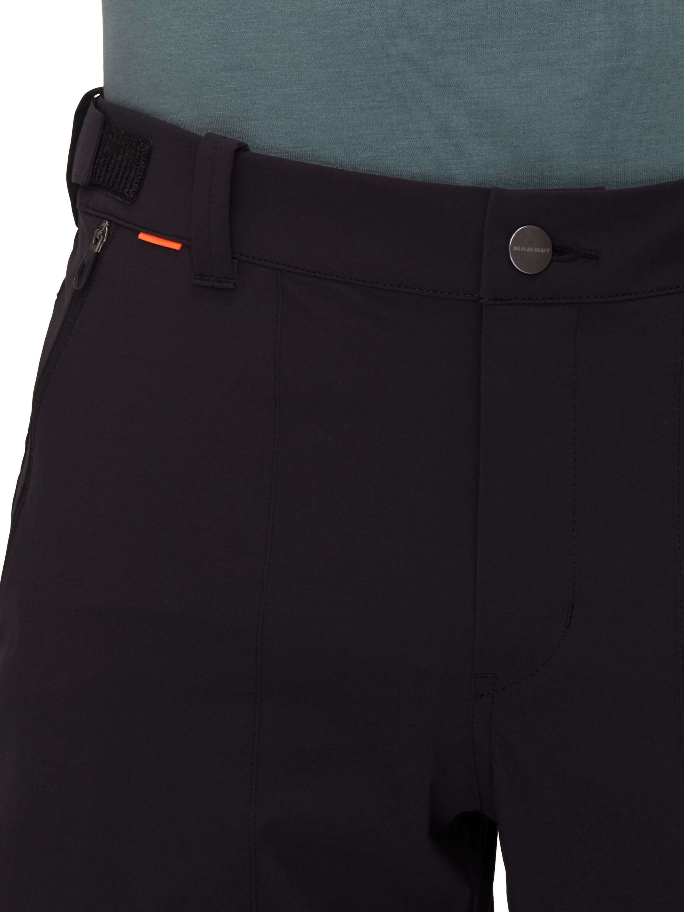 MAMMUT Slim fit Outdoor Pants 'Runbold' in Black