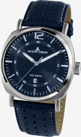 Jacques Lemans Analog Watch in Blue: front