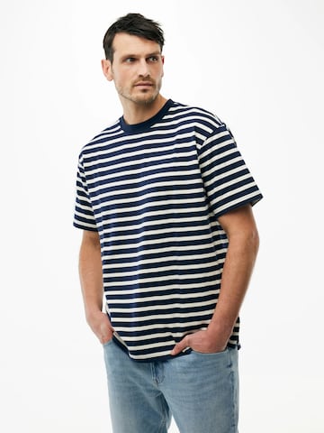 MEXX Majica | modra barva: sprednja stran