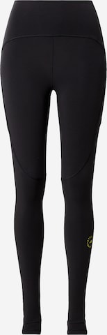 ADIDAS BY STELLA MCCARTNEY - Skinny Calças de desporto 'Truestrength ' em preto: frente