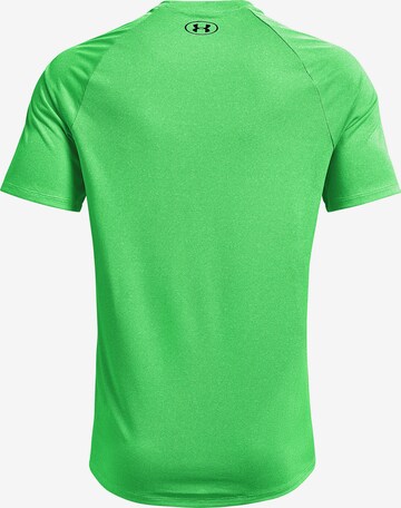 UNDER ARMOUR Functioneel shirt 'Tech' in Groen