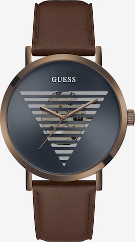 Orologio analogico ' IDOL ' di GUESS in marrone: frontale