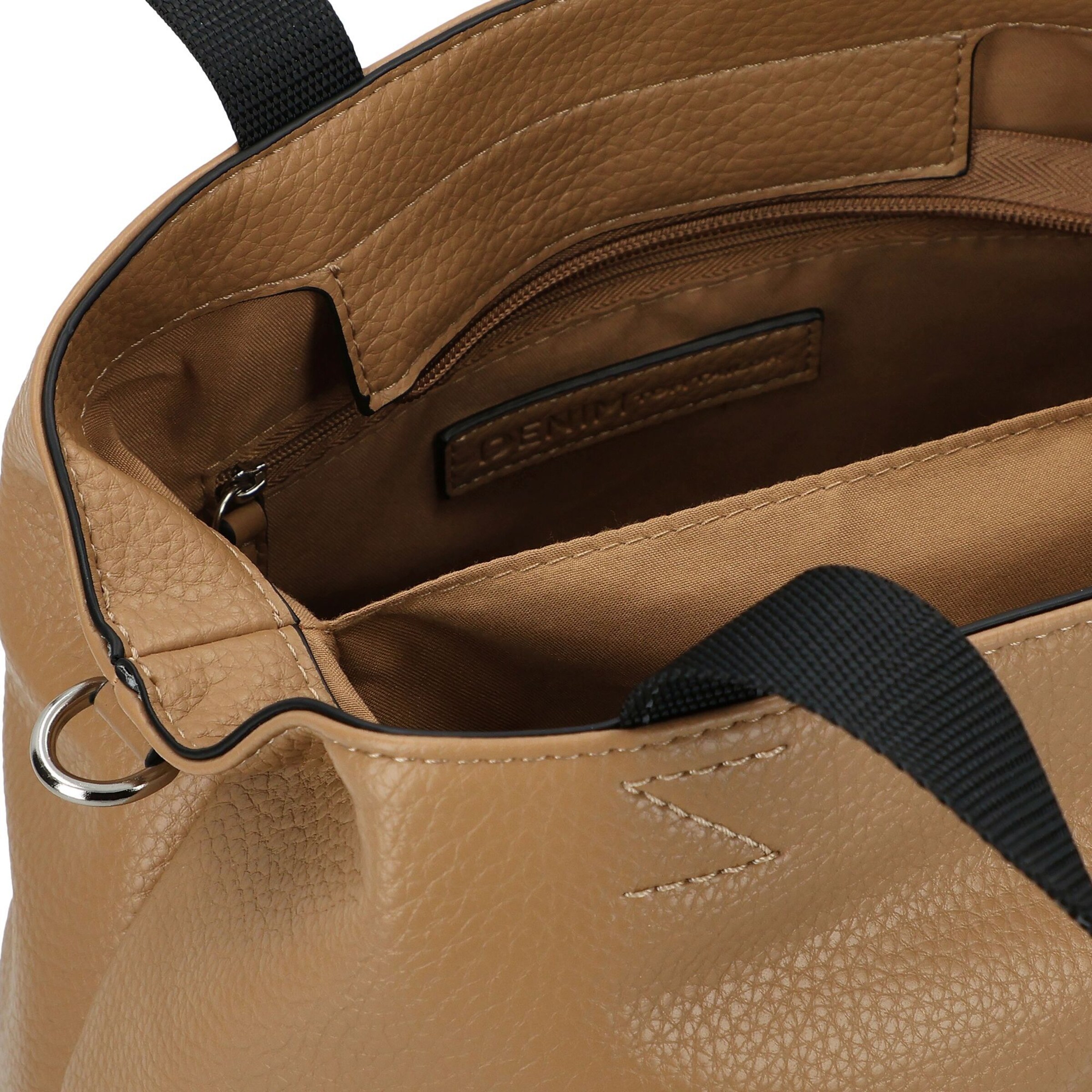 TOM TAILOR DENIM Handtas 'Marlow' in Bruin