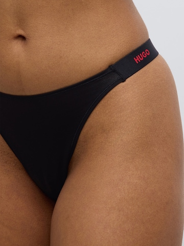 HUGO Стринг в черно