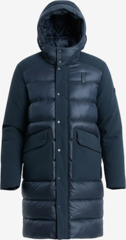Ombre Winterjacke 'OM-JALJ-0165' in Blau: Vorderseite
