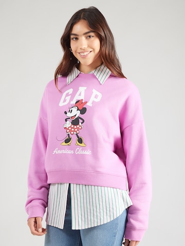 GAP Свитшот в Ярко-розовый: спереди