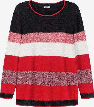 SHEEGO Sweater in Red: front