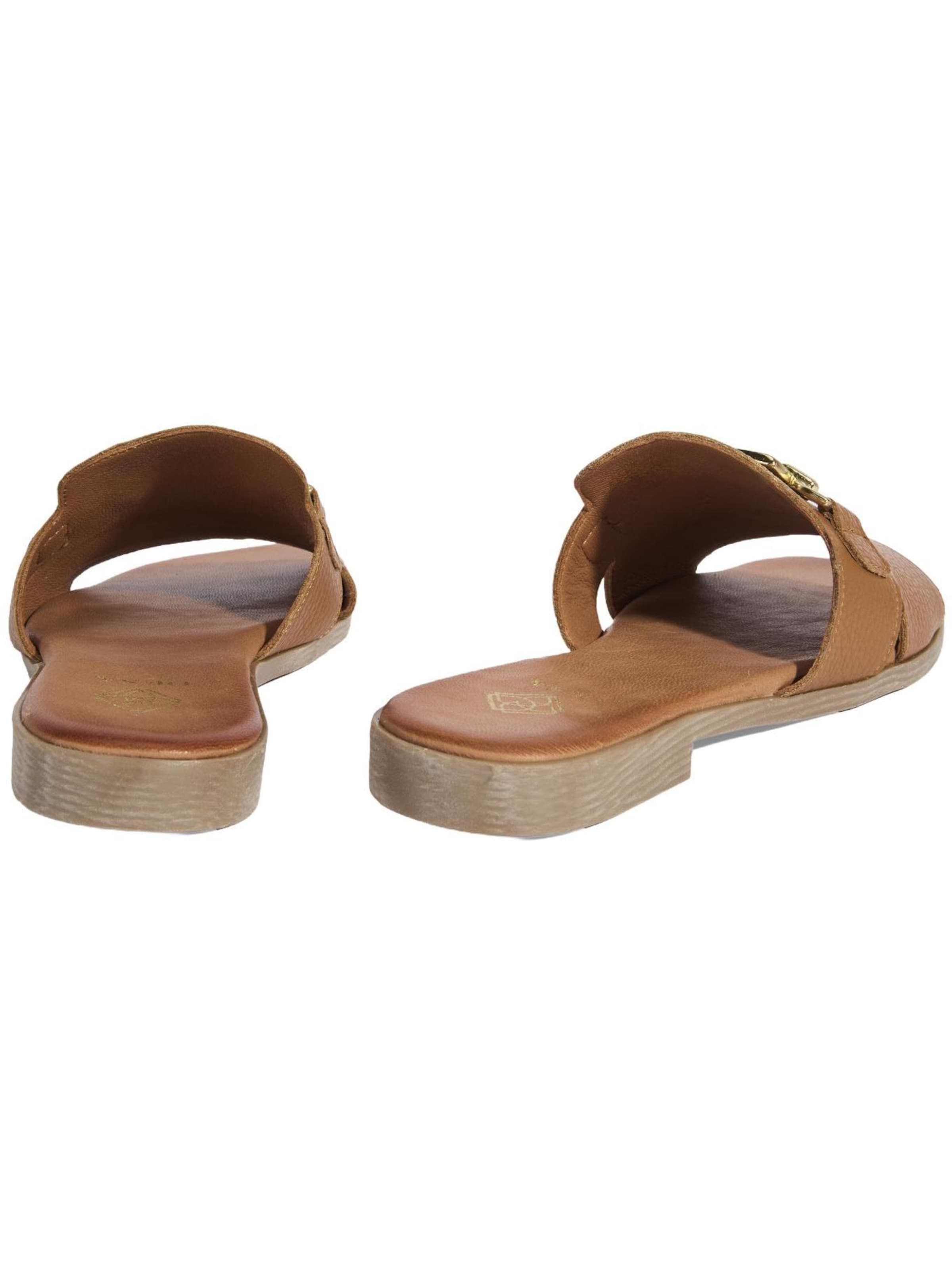 Desa - Zapatillas de casa 'Hausschuhe' en marrón