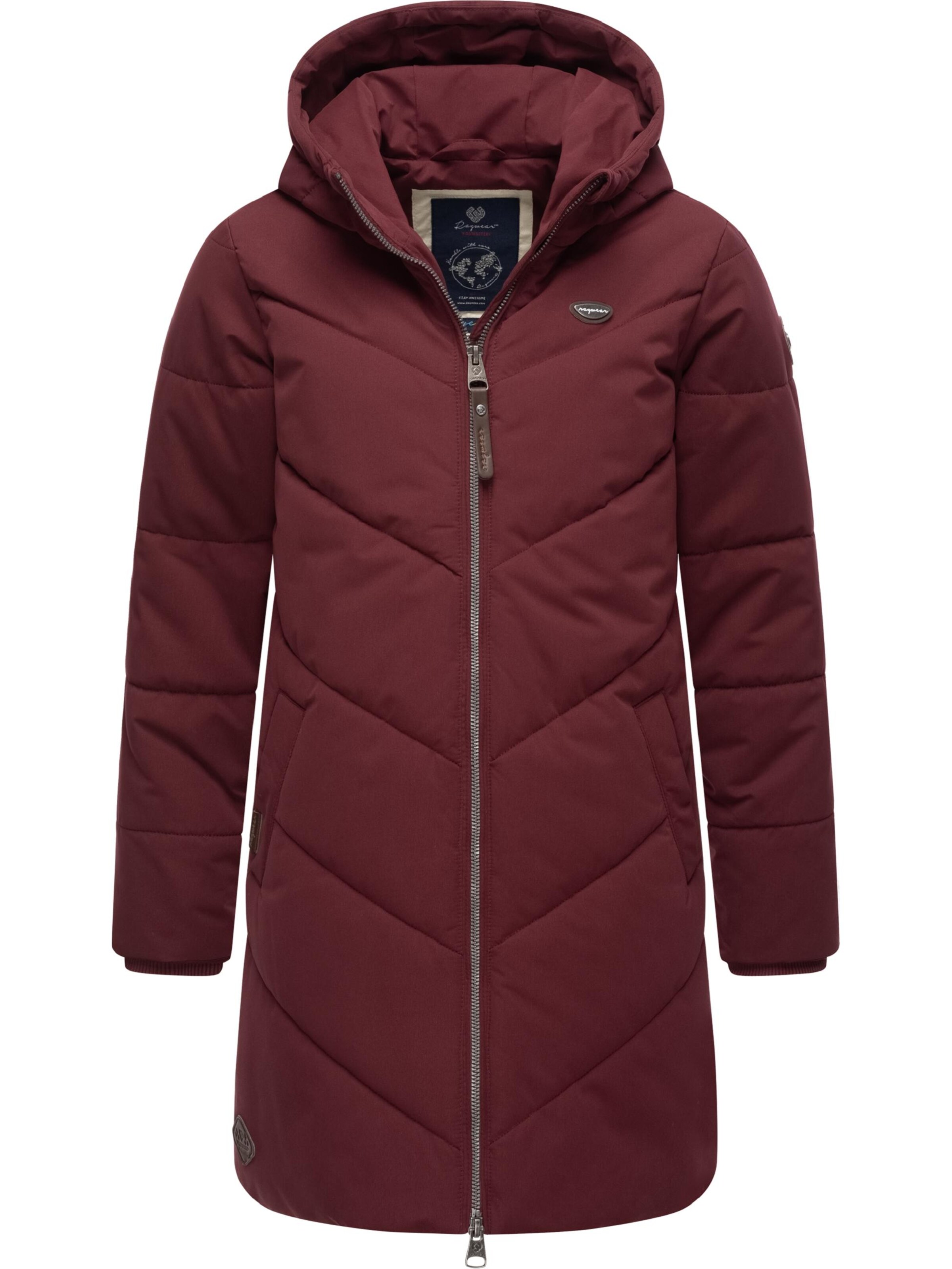 Ragwear Weatherproof jacket 'Rebbie' in Red: front