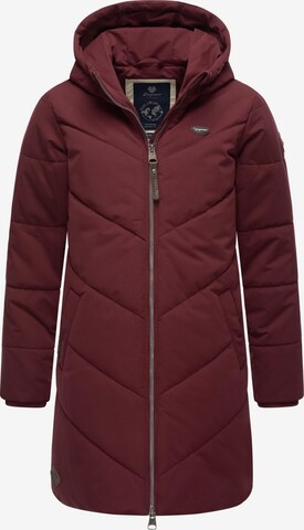 Ragwear Performance Jacket 'Rebbie' in Red: front