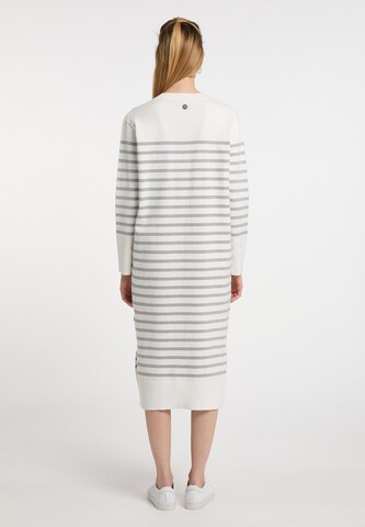 DreiMaster Maritim Knitted dress in White