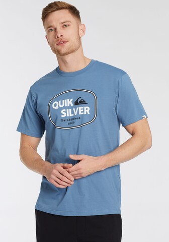 QUIKSILVER T-Shirt in Blau: Vorderseite