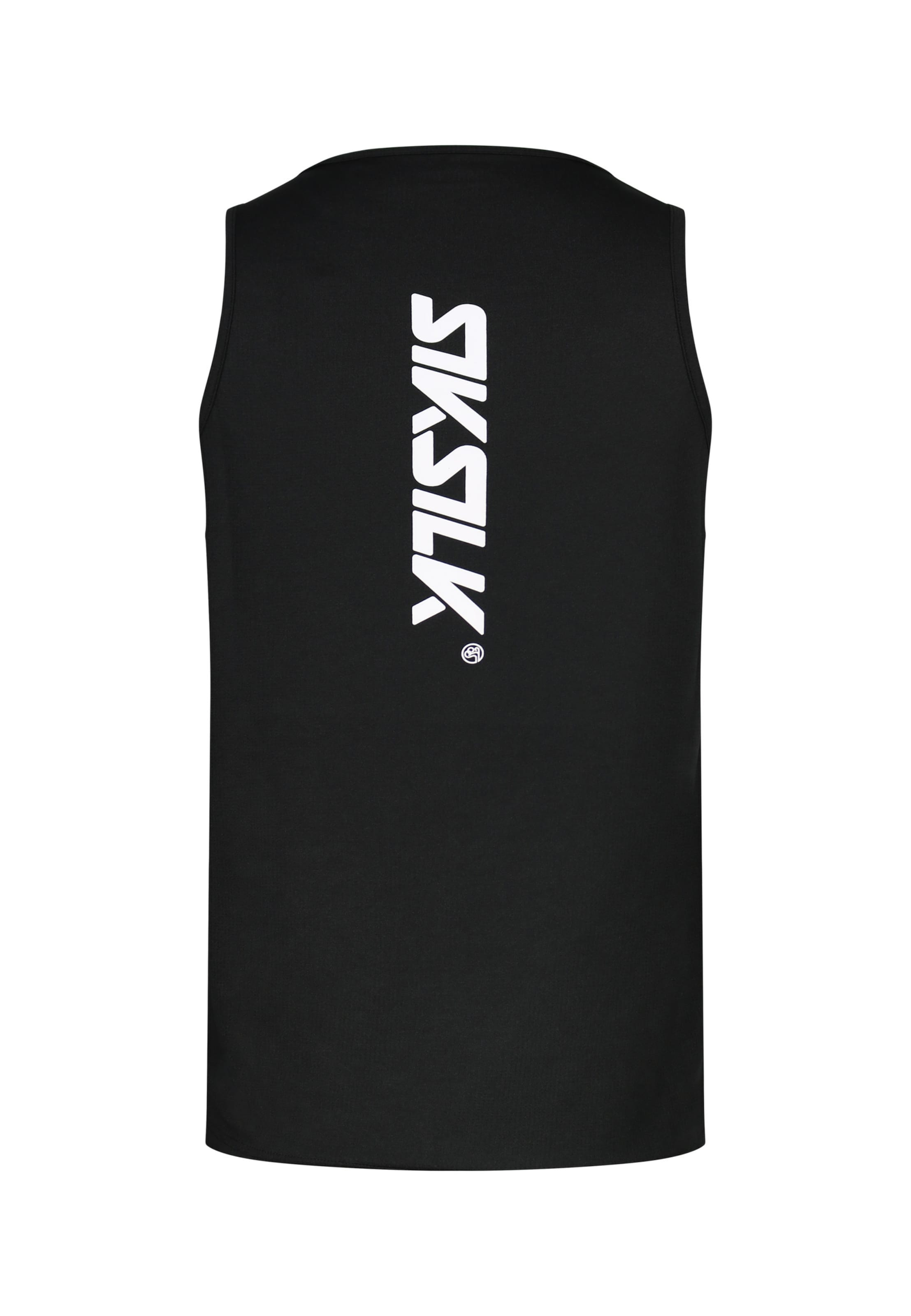 SikSilk Koszulka w kolorze czarny