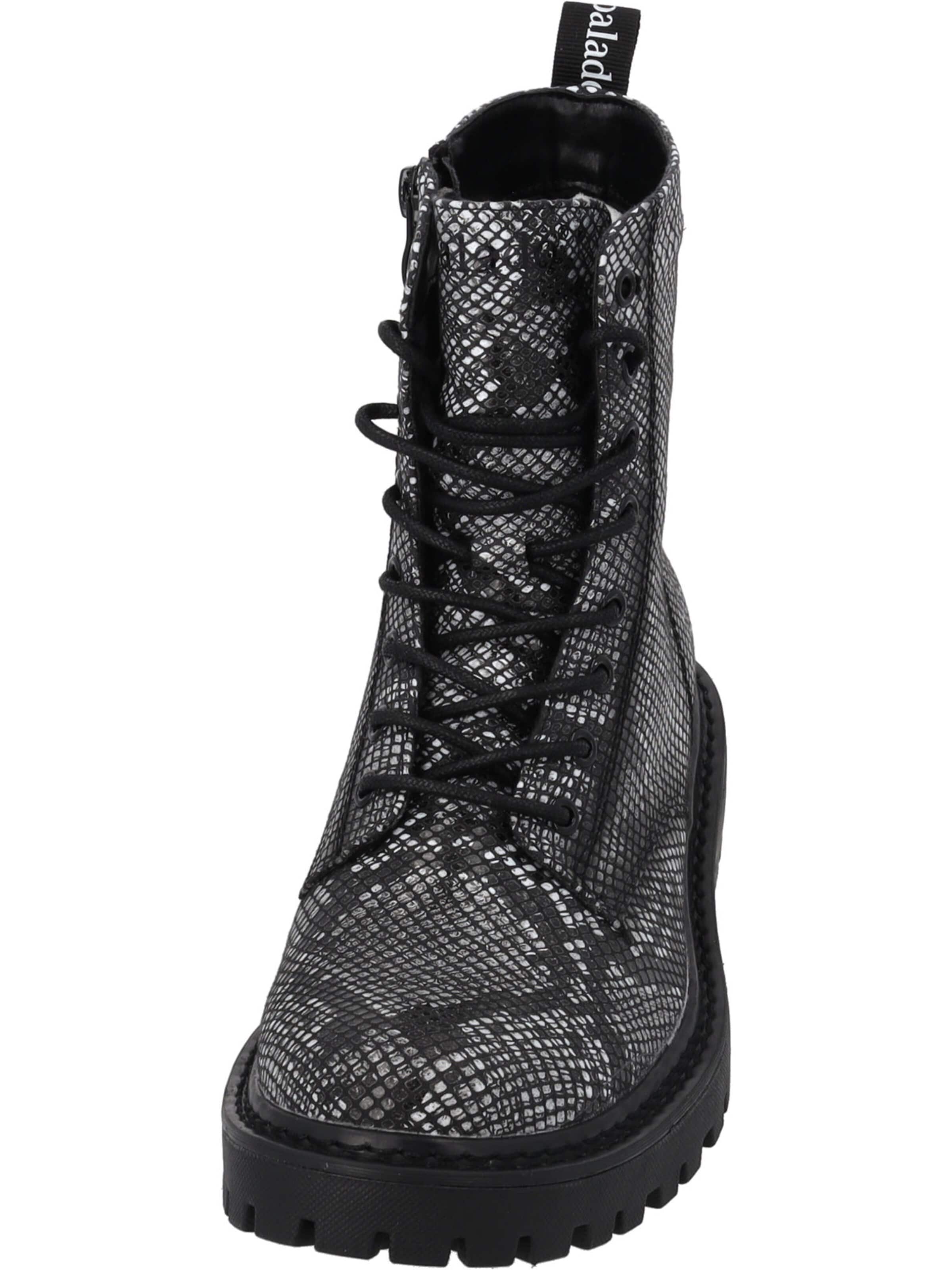 Bottines à lacets 'Liklys' Palado by Sila Sahin en noir