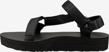 TEVA - Sandalias en negro: frente
